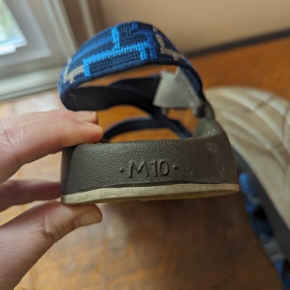 Chaco Z1 Classic Water Hike Sandals Waterproof Adventure Vibram Men's 10 Blue - Picture 4 of 9